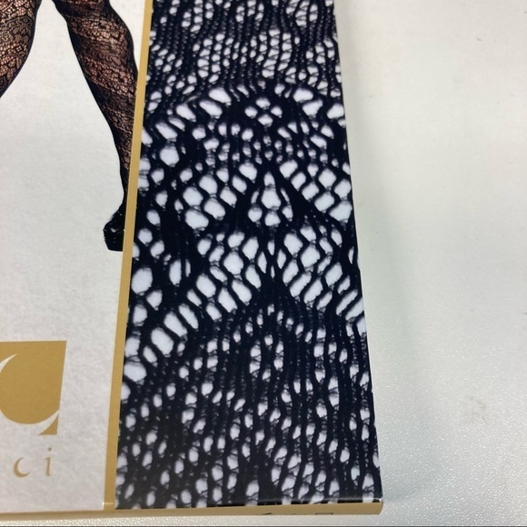 BACI Sz Queen After Dark  Lacy Panty Hose - Picture 6 of 6